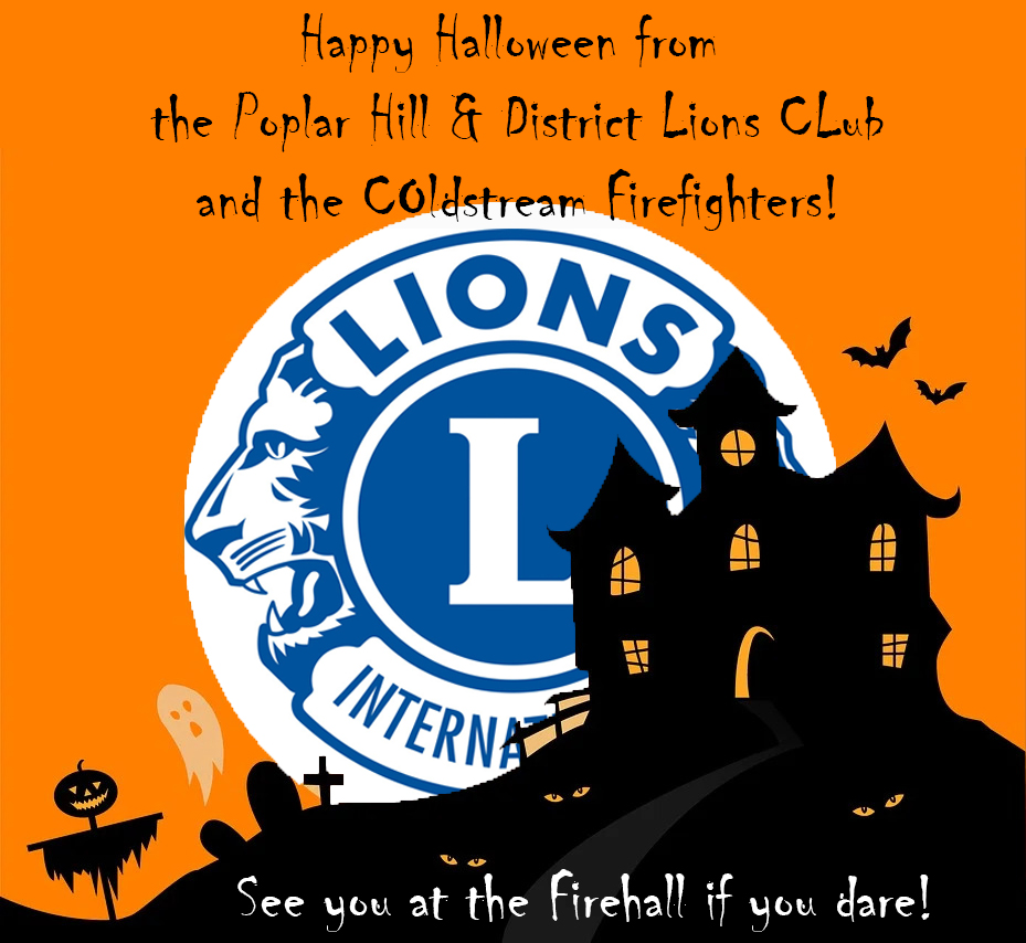 Halloween 2023 Poplar Hill & District Lions Club